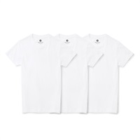 BODY GLOVE メンズ 3P Pack クルーネックTシャツ(ホワイト-M)