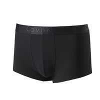 Calvin Klein メンズ CK Black Turbo Dry ローライズボクサー（前閉じ）(ブラック-S)