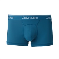 Calvin Klein メンズ ローライズボクサー(前閉じ) CALVIN KLEIN ATHLETIC MICRO(サックス-S)