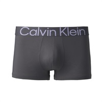 Calvin Klein メンズ ローライズボクサー(前閉じ) CALVIN KLEIN EFFECT MICRO(グレー-S)