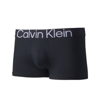 Calvin Klein メンズ ローライズボクサー(前閉じ) CALVIN KLEIN EFFECT MICRO(ブラック-S)