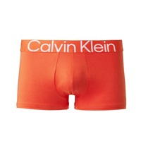 Calvin Klein メンズ ローライズボクサー(前閉じ) CALVIN KLEIN EFFECT MICRO(オレンジ-S)
