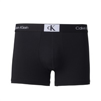 Calvin Klein メンズ ボクサー(前閉じ) CALVIN KLEIN 1996 COTTON(ブラック-S)