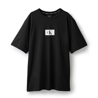 Calvin Klein 1996 半袖クルーネックシャツ(ブラック-S)