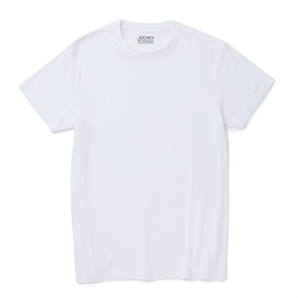 JOCKEY 1P 丸首半袖Tシャツ(ホワイト-LL)