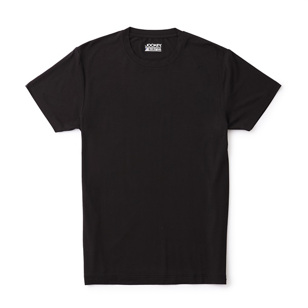 JOCKEY 1P 丸首半袖Tシャツ(ブラック-M)