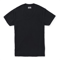 JOCKEY 1P V首半袖Tシャツ(ブラック-M)