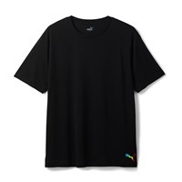 PUMA メンズ RENU クルーネックシャツ(ブラック-M)