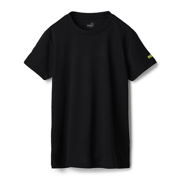 PUMA ボーイズ DRY クルーネックシャツ(ブラック-160)