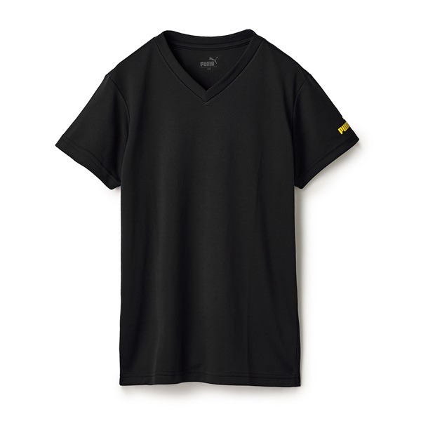 PUMA ボーイズ DRY Vネックシャツ(ブラック-150)