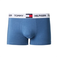 Tommy Hilfiger メンズボクサー（前閉じ）TOMMY 85 COTTON(サックス-S)